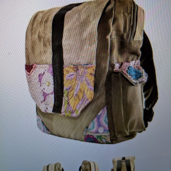 Vintage Addiction Backpack with Vintage fabric main image 4